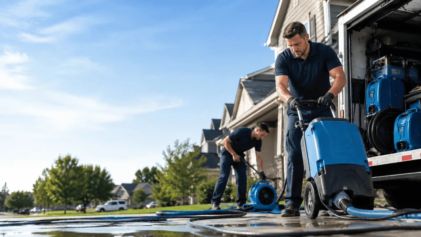 Dehumidification being performed in Gulf Shores, AL